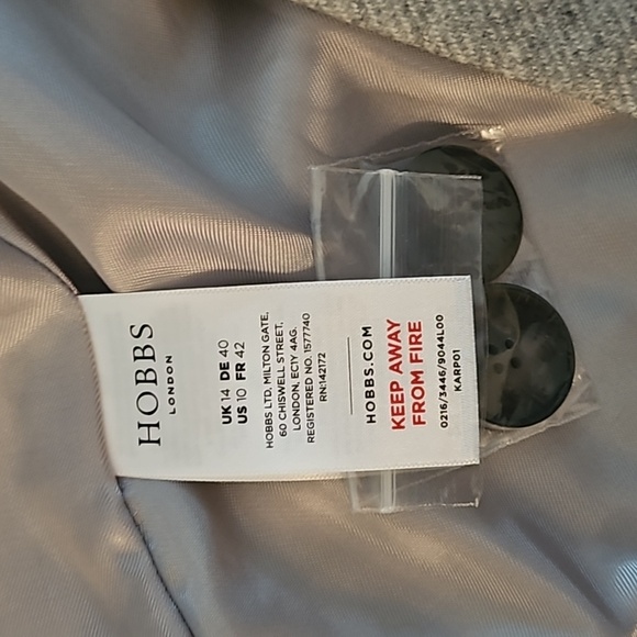 Hobbs London NWT wool swing coat - Picture 6 of 7
